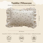 BuLuTu Cotton Muslin Kids Toddler Pillowcase - Image 2