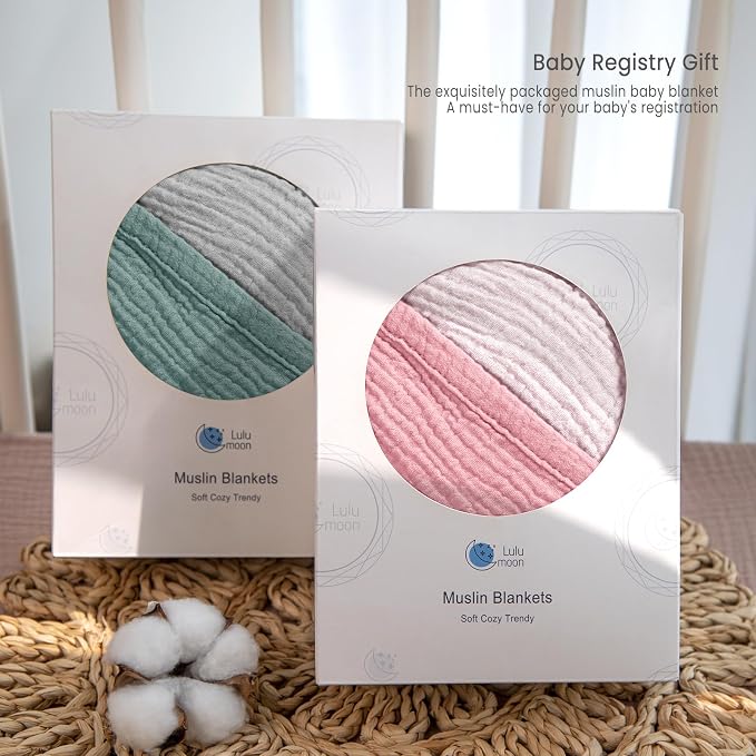 lulumoon Muslin Baby Blanket - Image 6
