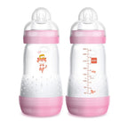 MAM Easy Start Anti-Colic Baby Bottle 9 oz, Medium Flow, Breastfeeding-Like by MAMBabyUSA