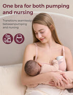 Momcozy Mesh Support Pumping Bra Hands Free Suitable - Image 3