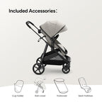 Mompush Wiz 2 in 1 Baby Stroller - Image 3