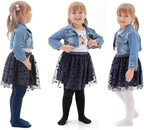 EPEIUS Baby Girl Tights Thick Cable Knit Leggings Stockings Cotton Pantyhose - Image 2