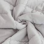 NTBAY Down Alternative Toddler Comforter, Lightweight and Warm Solid Color Baby - Image 2