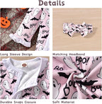Aalizzwell Baby Girls Romper Outfit Fall Winter Clothes - Image 2