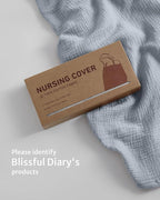 Blissful Diary Muslin Nursing Cover - Image 7