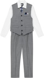 Nautica Boys' 4-Piece Formal Suit Set by Nautica