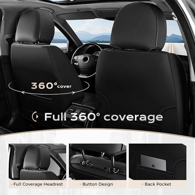 Coverado Seat Covers, Car Seat Covers Front Seats, Car Seat Cover, Car Seat - Image 2