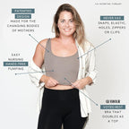 Larken Hands Free Pumping Bra for Breastfeeding | Breast Pump - Image 2