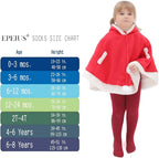 EPEIUS Baby Girl Tights Thick Cable Knit Leggings Stockings Cotton Pantyhose - Image 6