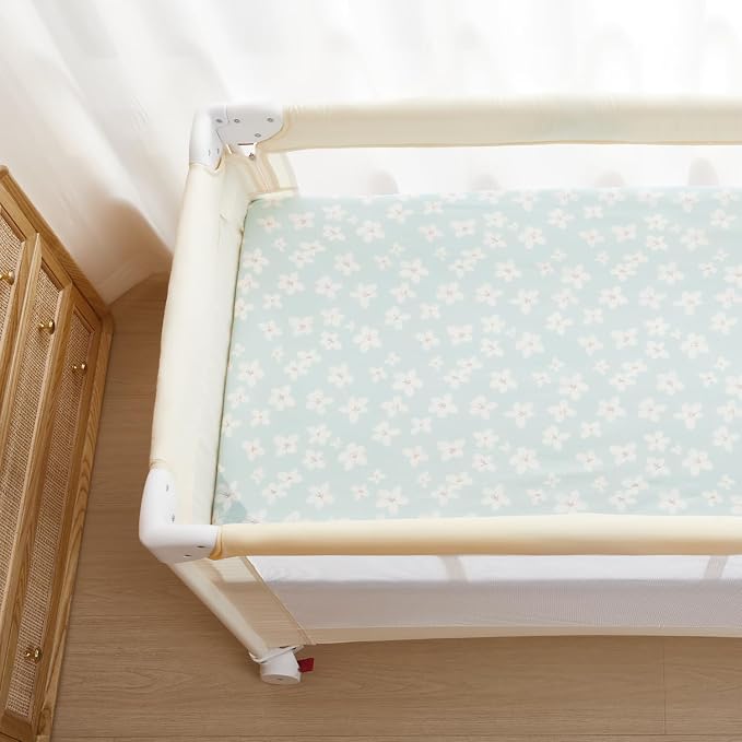 TILLYOU Mini Crib Fitted Sheets - Image 6