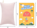 FLXXIE 2 Pack Microfiber Tiny Pillows, 11x7 Inches, Mini Pillows - Image 3