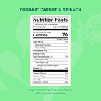 Serenity Kids 6+ Month Organic Veggie Puree Baby Snacks Pouches - Image 2