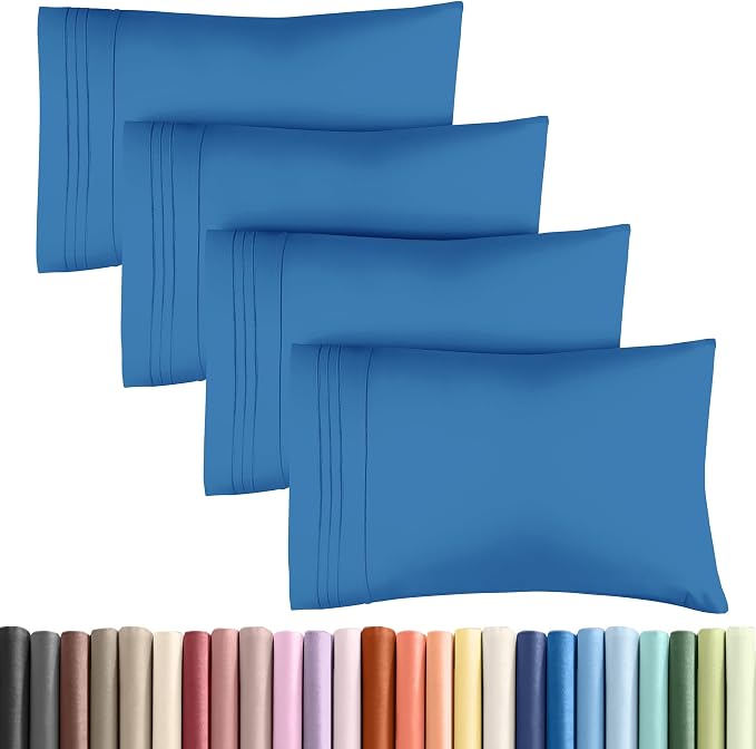 King Pillow Cases Set of 4 by CGKUnlimited