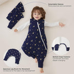 Duomiaomiao 3.5 TOG Toddler Sleep Sack 2-3T 100% Cotton Winter Side Open Zipper - Image 5