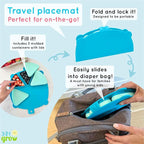 Silicone On-The-Go Snack Mat – Foldable Reusable Placemat - Image 2