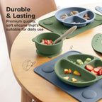 KeaBabies 2-Pack Silicone Placemats - Image 8