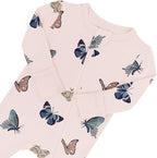 KYTE BABY Unisex Rayon Made From Bamboo Zippered Rompers 0-24 Months - Image 3