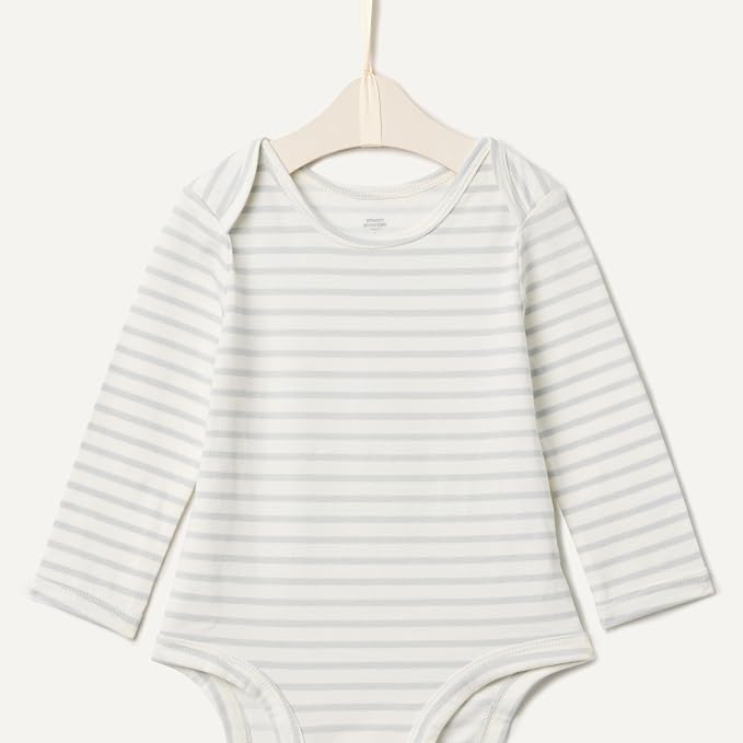 Amazon Essentials x Sofia Grainge Unisex Babies' Long Sleeve Crew Neck Bodysuit - Image 4