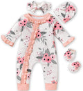 Aalizzwell Baby Girls Romper Outfit Fall Winter Clothes by Aalizzwell