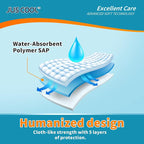 JUS COOL Baby Disposable Changing Pads, 13”x 18” Underpads Portable Diaper - Image 7