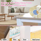 Clear Soft Corner Protectors for Furniture Strip, 2in x 13FT, Sharp Edge & - Image 6