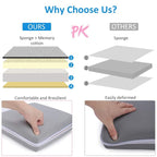 JJGoo Bath Kneeler with Elbow Rest Pad Set, 1.5 inch Kneeling Pad Mat - Image 9