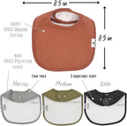 DiaperSquad's Baby Bibs for Drooling and Teething, Bibs for Boys, Baby Girl - Image 4