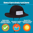SwimZip Wide Brim Sun Hat | UPF 50+ Protection - Image 5