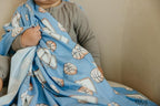 Copper Pearl Baby Swaddle Blanket - Image 5