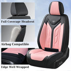 Coverado Car Seat Covers Full Set, Car Seat Protectors Leather Seat Covers - Image 3
