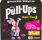 Pull-Ups Girls' Nighttime Potty Training Pants, Training Underwear, 60 Ct by Pull-Ups