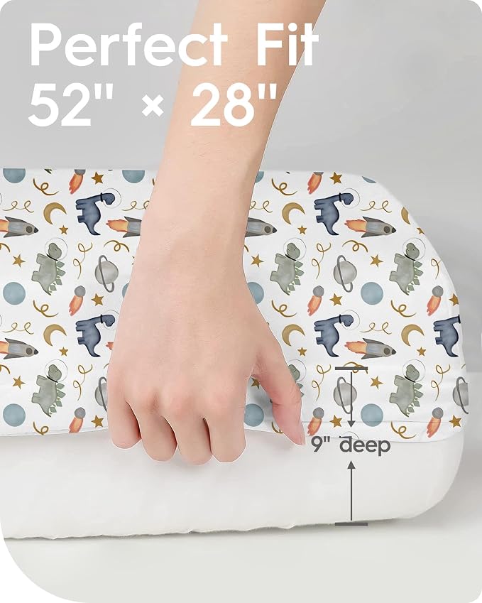 Premium Fitted Baby Boy Crib Sheets - Image 6
