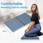 JJGoo Bath Kneeler with Elbow Rest Pad Set, 1.5 inch Kneeling Pad Mat - Image 2