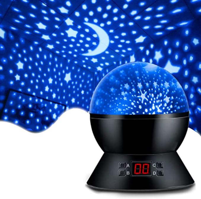 Star Projector Night Lights for Kids by MOKOQI