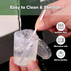 haakaa Silicone Measuring & Feeding Cup 25ml/2pcs, Leakproof & Reusable - Image 9
