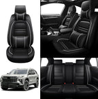 Car Seat Covers for Chevy Traverse 2009-2025 | 5-Seats Seat Covers, Waterproof - Image 2