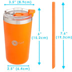 PopYum 13oz Insulated Stainless Steel Kids’ Cups - Image 9