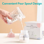 NCVI 4+7 oz Breastmilk Storage Bag Freezer - Image 7