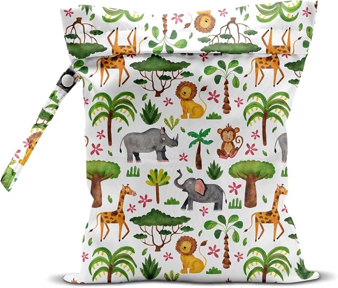 Wet Bag for Baby Swimsuit Kids Wet Dry Bag for Breast Pump Parts Diaper Bag by Unknown