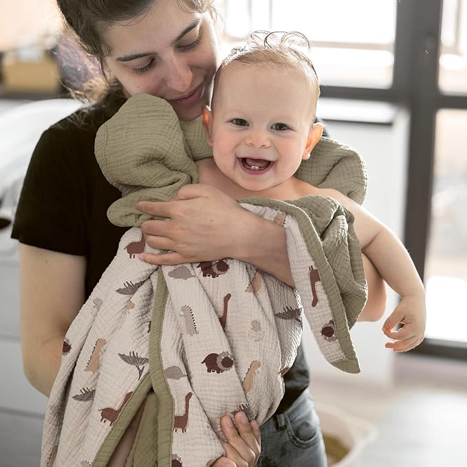 lulumoon Muslin Baby Blanket - Image 4