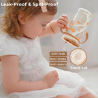 Evorie Tritan Spill Proof Toddler Straw Sippy Cup, 10 oz - Image 3