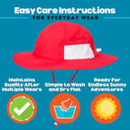 SwimZip Wide Brim Sun Hat | UPF 50+ Protection - Image 5
