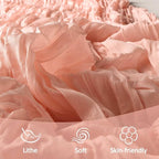 12 Pack Blush Pink Cheesecloth Table Runner 10Ft Gauze Cheese Cloth Table - Image 5