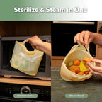 Haakaa On-The-Go Silicone Microwave Steam Sterilizer Bags - Image 5