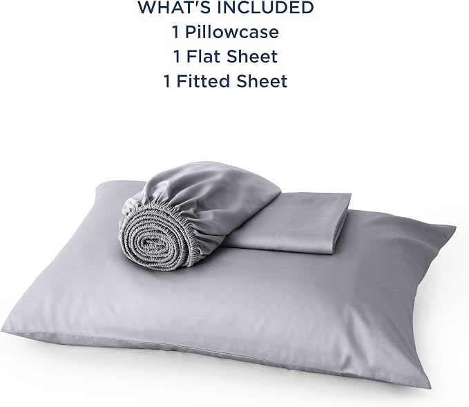 Bedsure Cooling Sheets Twin, Rayon Derived from Bamboo, Cooling Sheets - Image 6