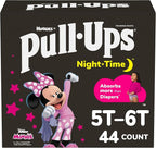 Pull-Ups Girls' Night-Time Potty Training Pants, Size 5T-6T Overnight Training by Pull-Ups