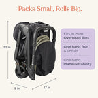 Ergobaby Metro 3 All in One Compact Baby Stroller - Image 4