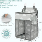 Maliton Hanging Diaper Caddy Organizer - Image 3