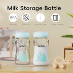 YOHKOH Glass Breast Milk Storage Bottles - Image 2