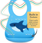 Nuby On The Go Silicone 3D Bib - Image 2